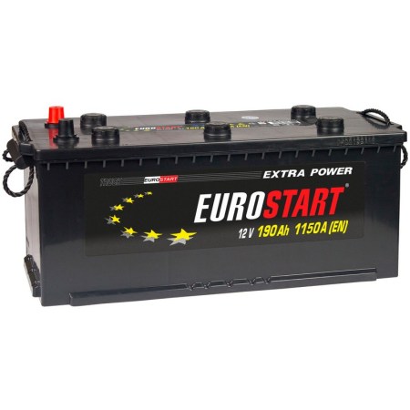 Аккумулятор EUROSTART Extra Power 190 L+